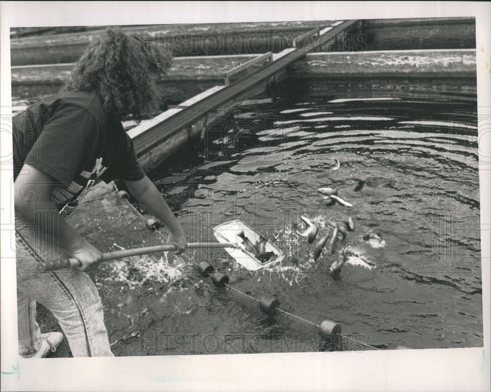 1989 Press Photo Mary Janisse Green River - Historic Images