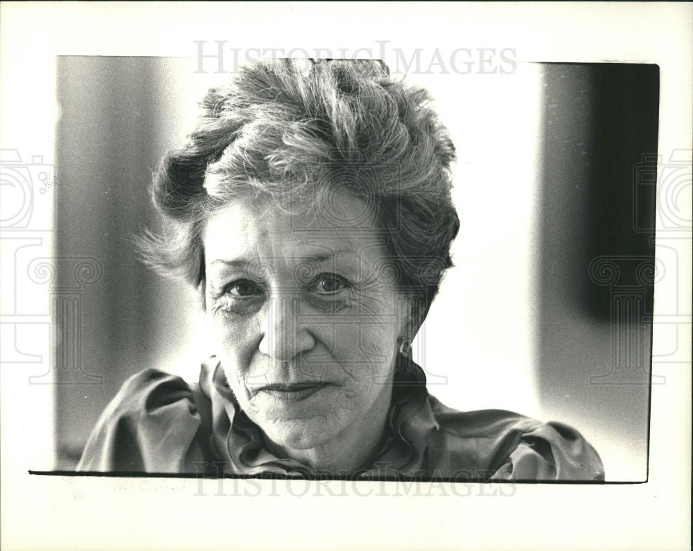 1987 Press Photo Judge Beverly Grobbel - Historic Images