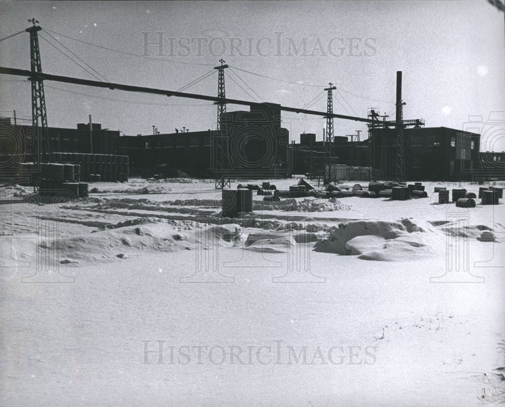 1970 Press Photo Ditzler Paint Factory Detroit Chicago - Historic Images