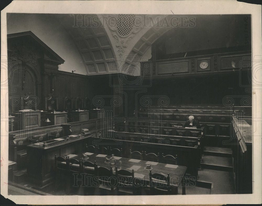 1919 Press Photo LONDON CENTRAL CRIMINAL COURT - Historic Images