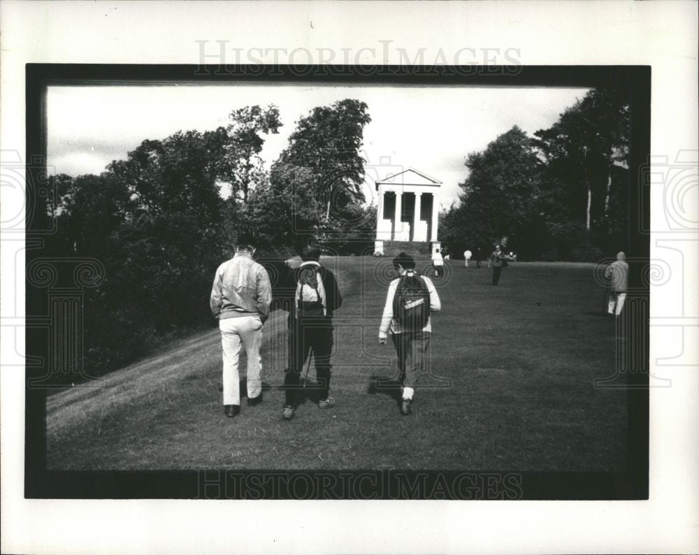 1991 Press Photo Yorkshire manor house England - Historic Images