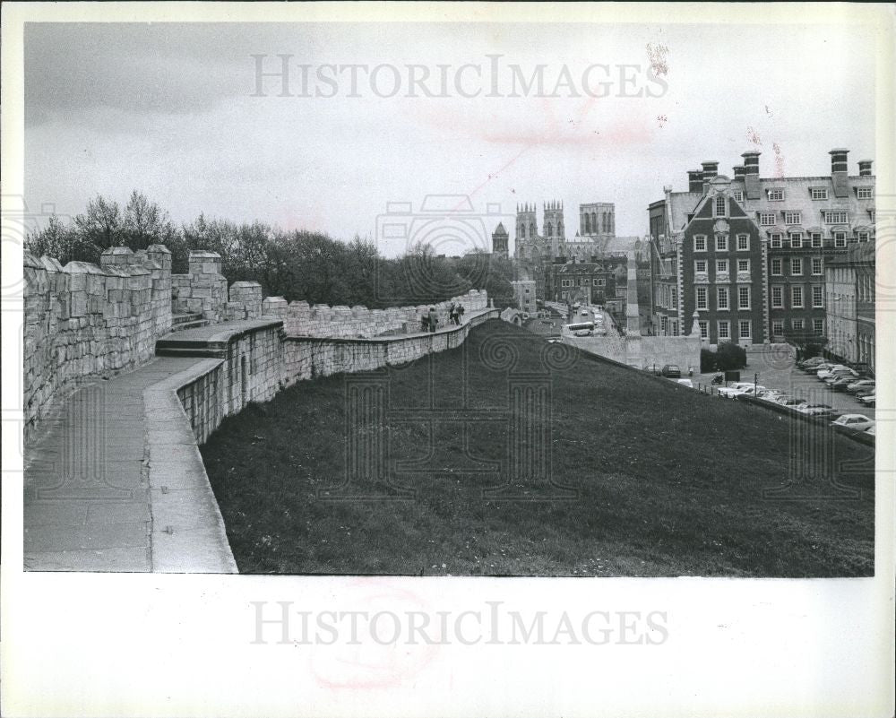 1982 Press Photo York Minster Gothic cathedral - Historic Images
