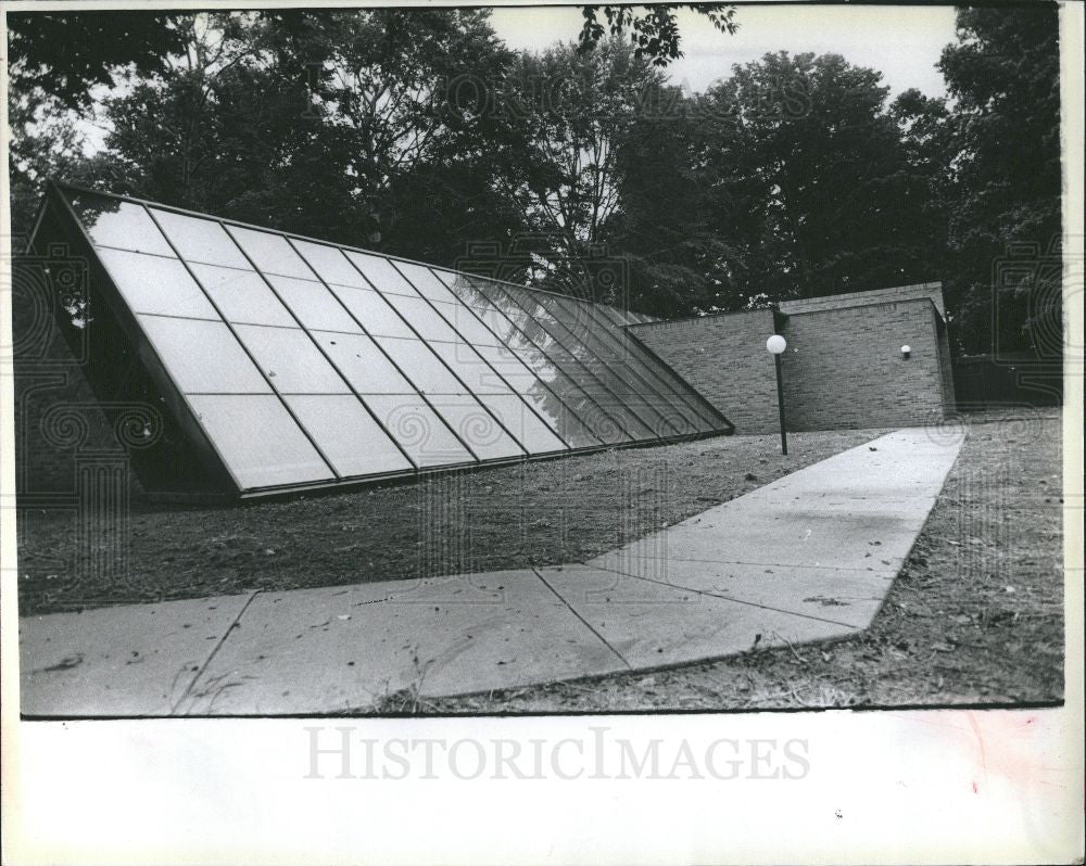 1980 Press Photo Solar, Home, Lansing - Historic Images