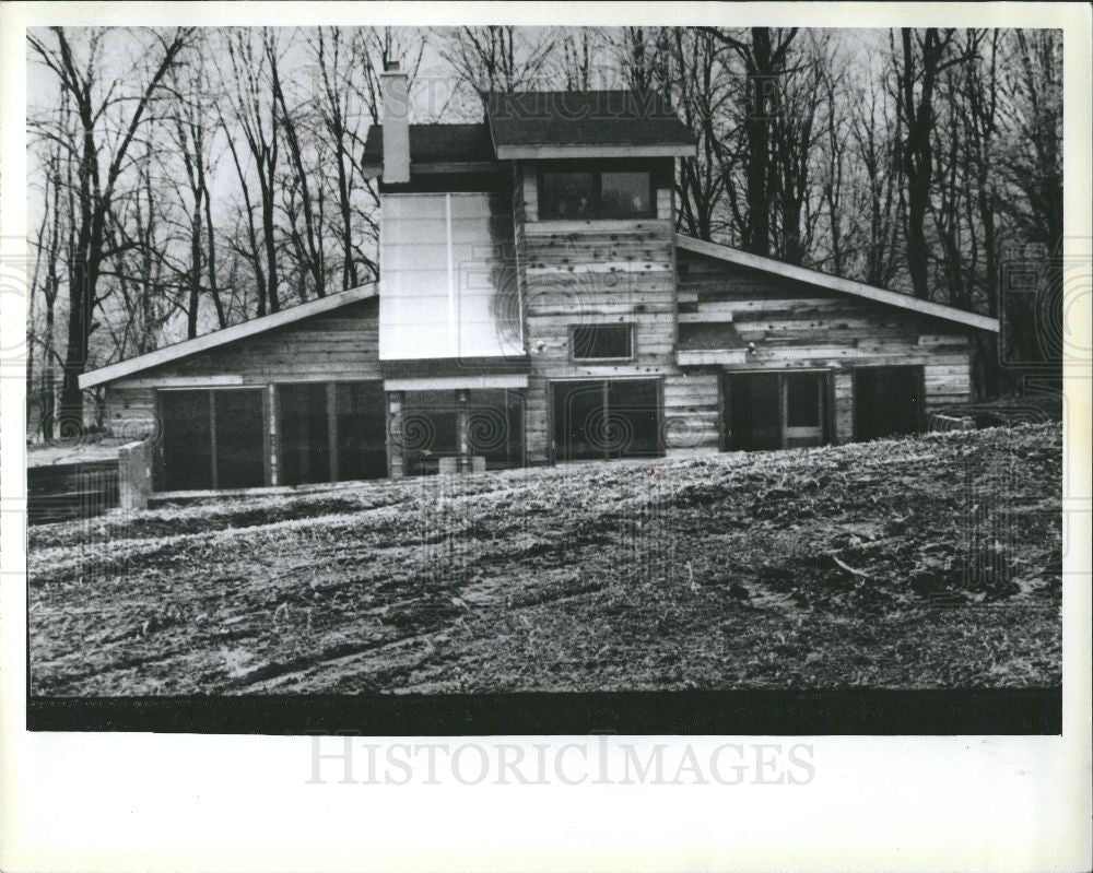 1980 Press Photo Energy Solar homes Bruce Monroe - Historic Images