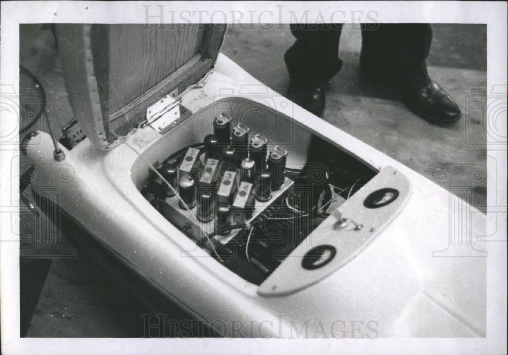 Press Photo Ride-on Remote Control Car - Historic Images