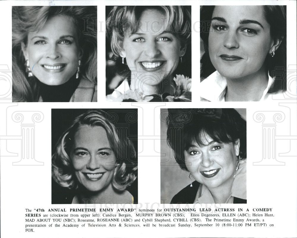 Press Photo Emmy Awards 1995 - Historic Images