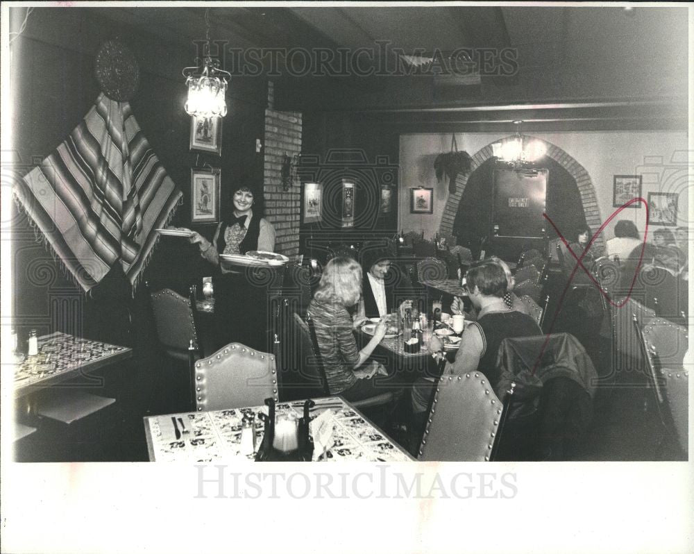 1981 Press Photo El Nibble Nook restaurant - Historic Images