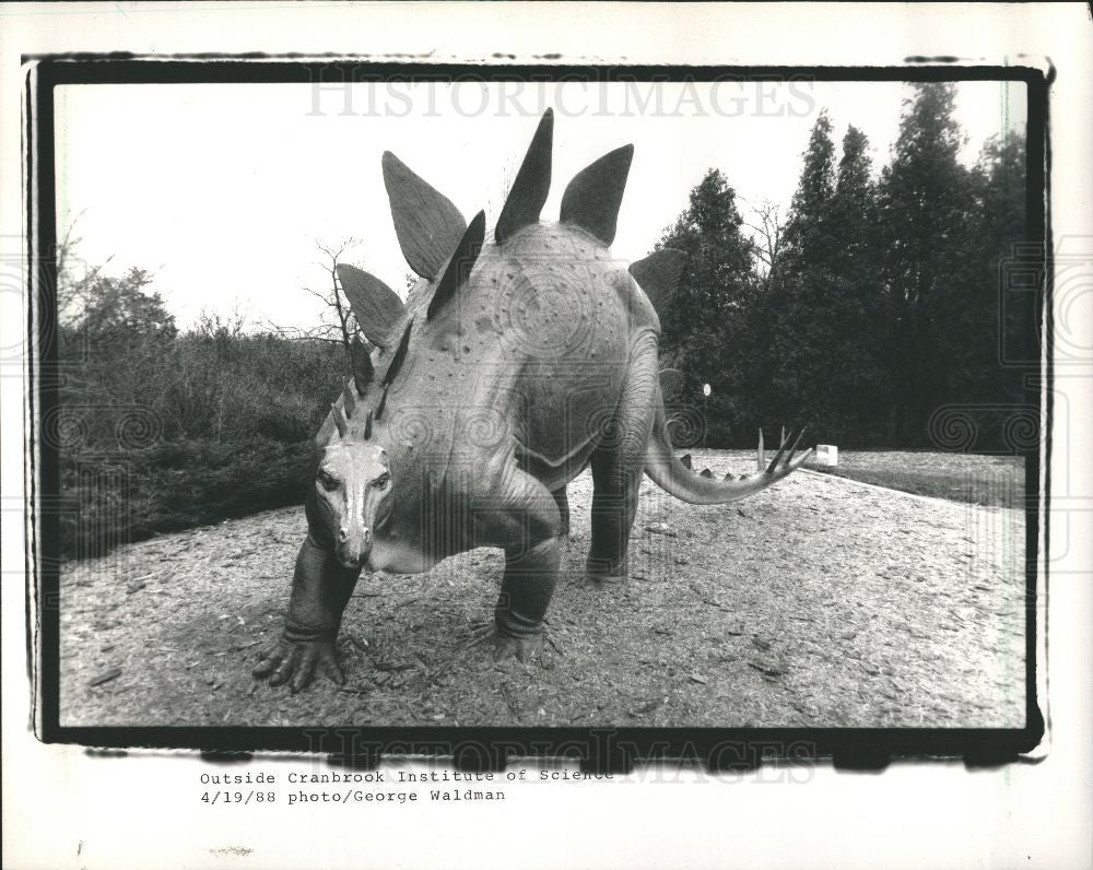 1988 Press Photo dinosaurs diverse animals - Historic Images