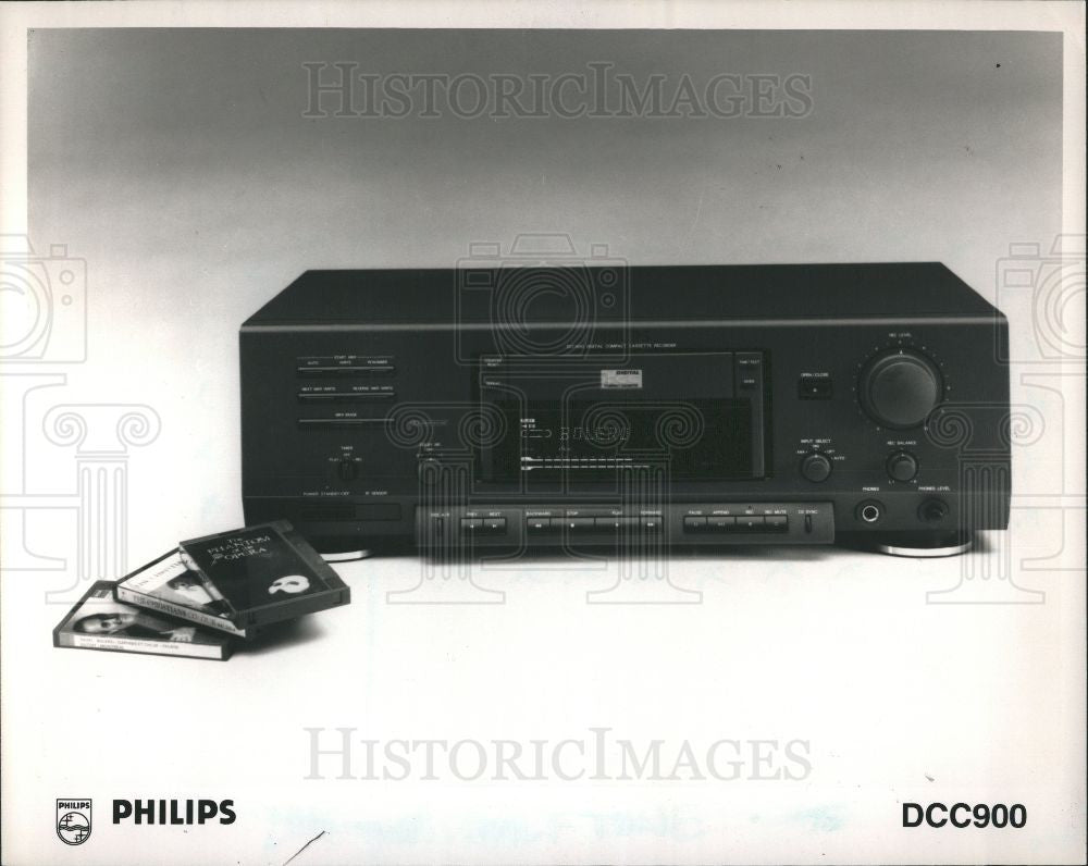 1992 Press Photo PhilipsDCC900 Digital Compact Cassette - Historic Images