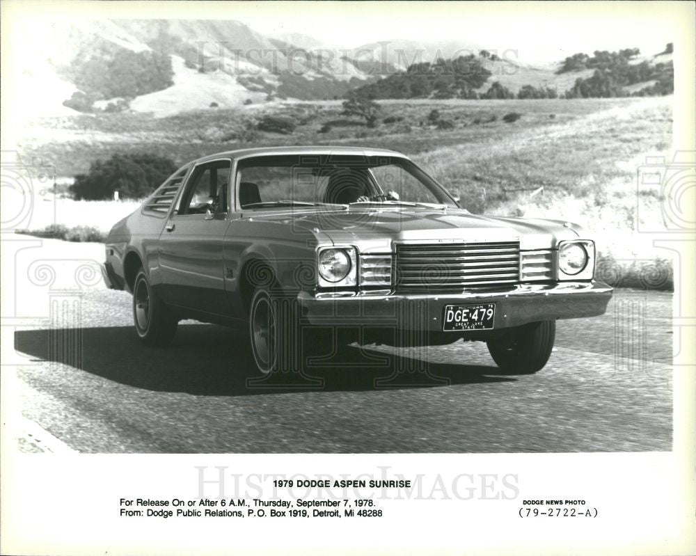 1978 Press Photo Dodge - Historic Images