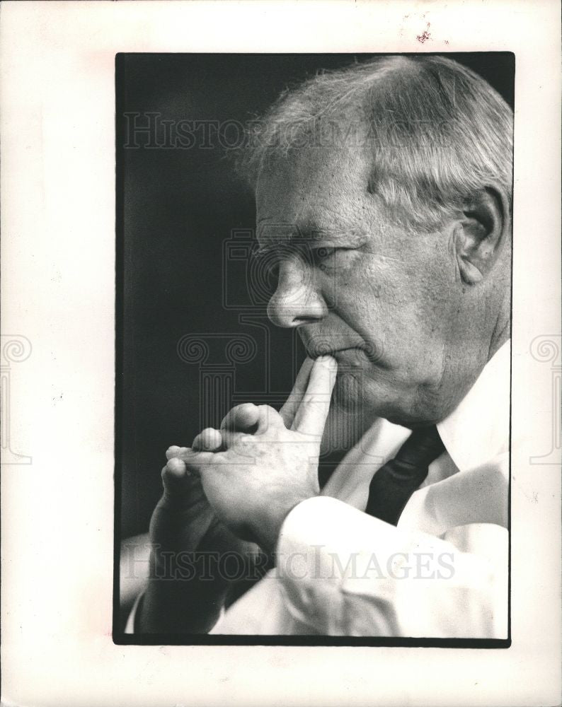 1989 Press Photo Chryslers Bennett Bidwel - Historic Images