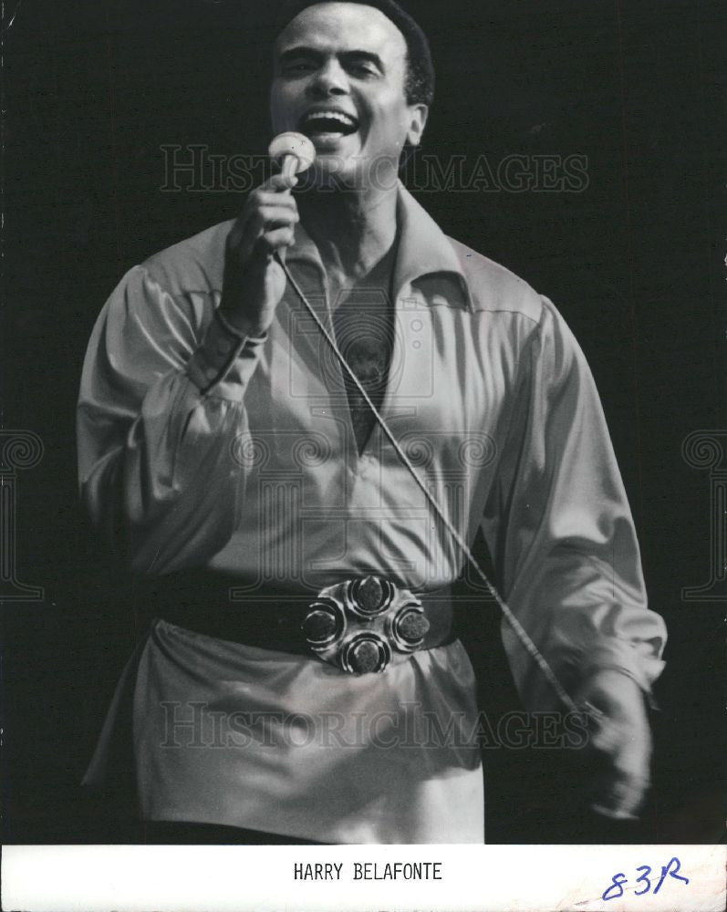 Press Photo Harry Belafonte - Historic Images