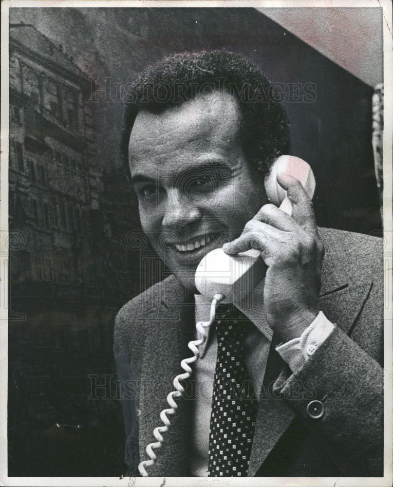 1972 Press Photo Harry Belafonte - Historic Images