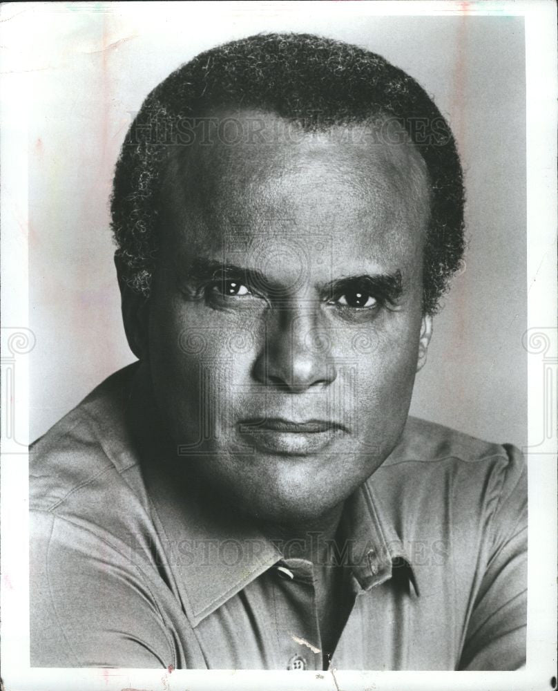 1985 Press Photo Harry Belafonte - Historic Images