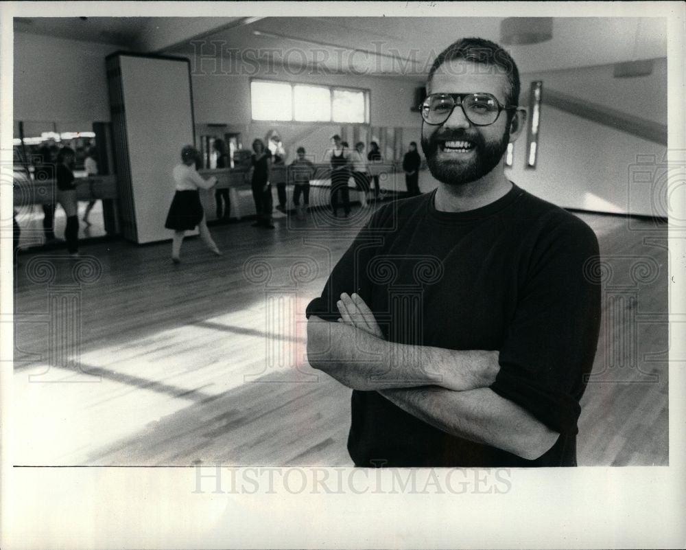 1982 Press Photo Choreographer CURTIS NELSON - Historic Images