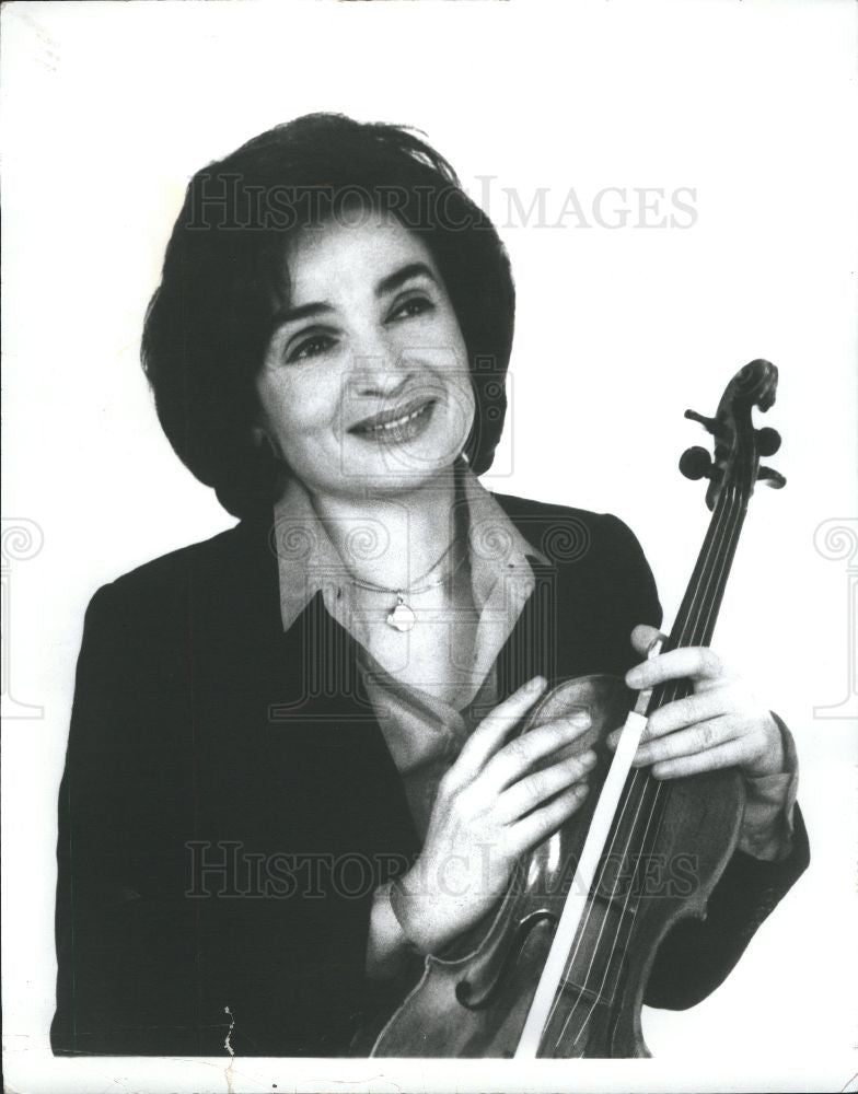 Press Photo Nina Beilina Violinist - Historic Images