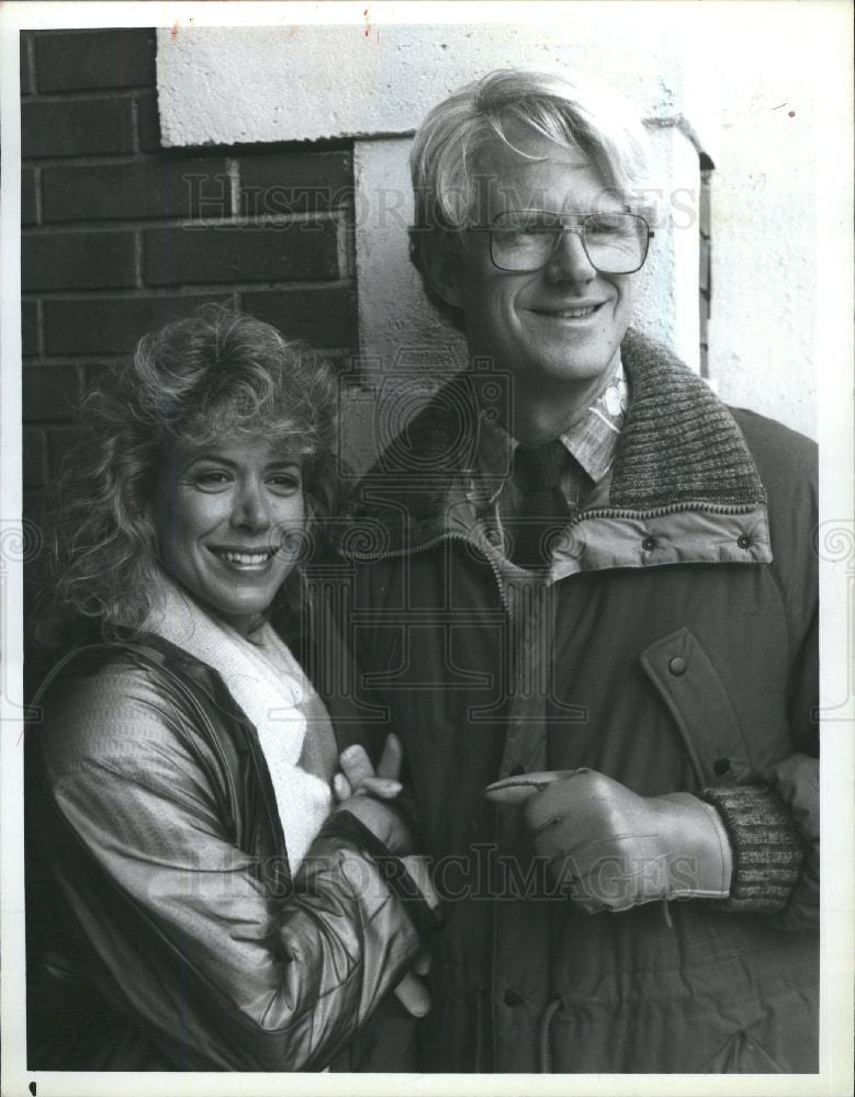 1989 Press Photo Ed Begley, Jr actor St. Elsewhere NBC - Historic Images