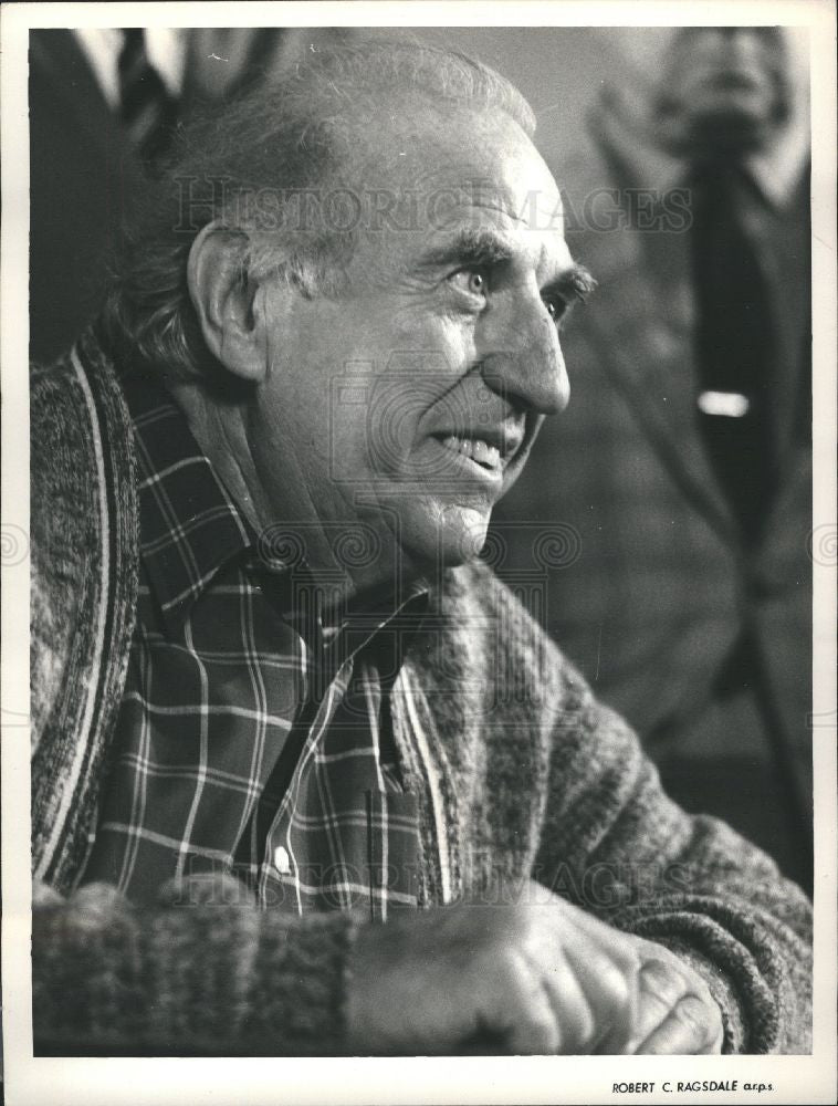 1973 Press Photo Actor Ed Begley - Historic Images
