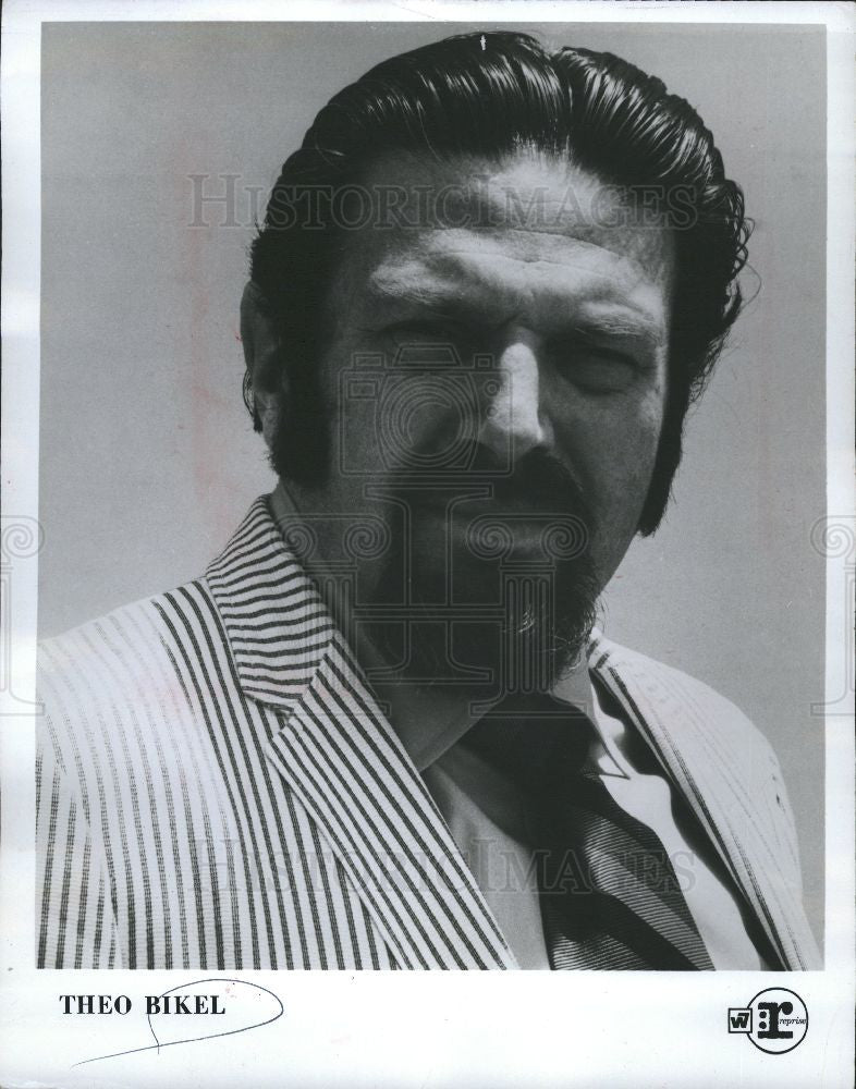 1975 Press Photo Theodore Meir Bikel - character actor - Historic Images