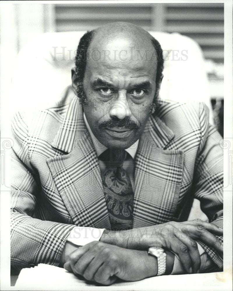 1981 Press Photo William Bell Reagan Nomination Thomas - Historic Images