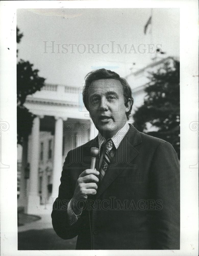 1975 Press Photo steve bell reporter - Historic Images