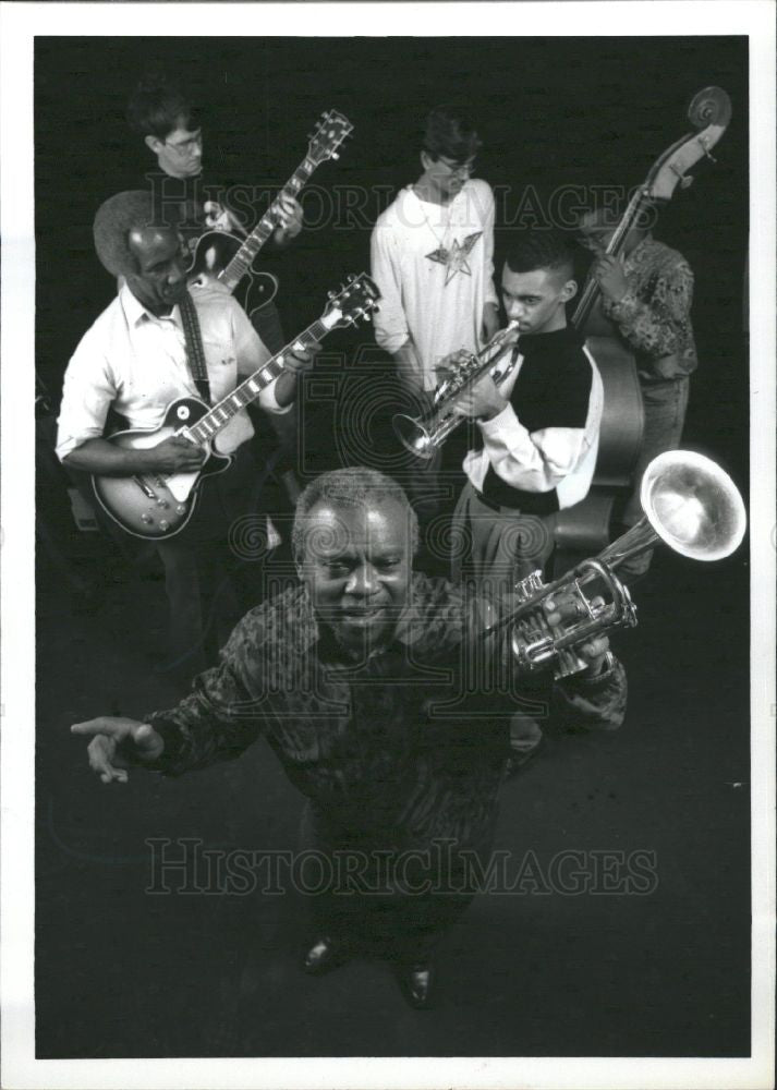 1992 Press Photo Marcus Belgrave Jazz Detroit - Historic Images