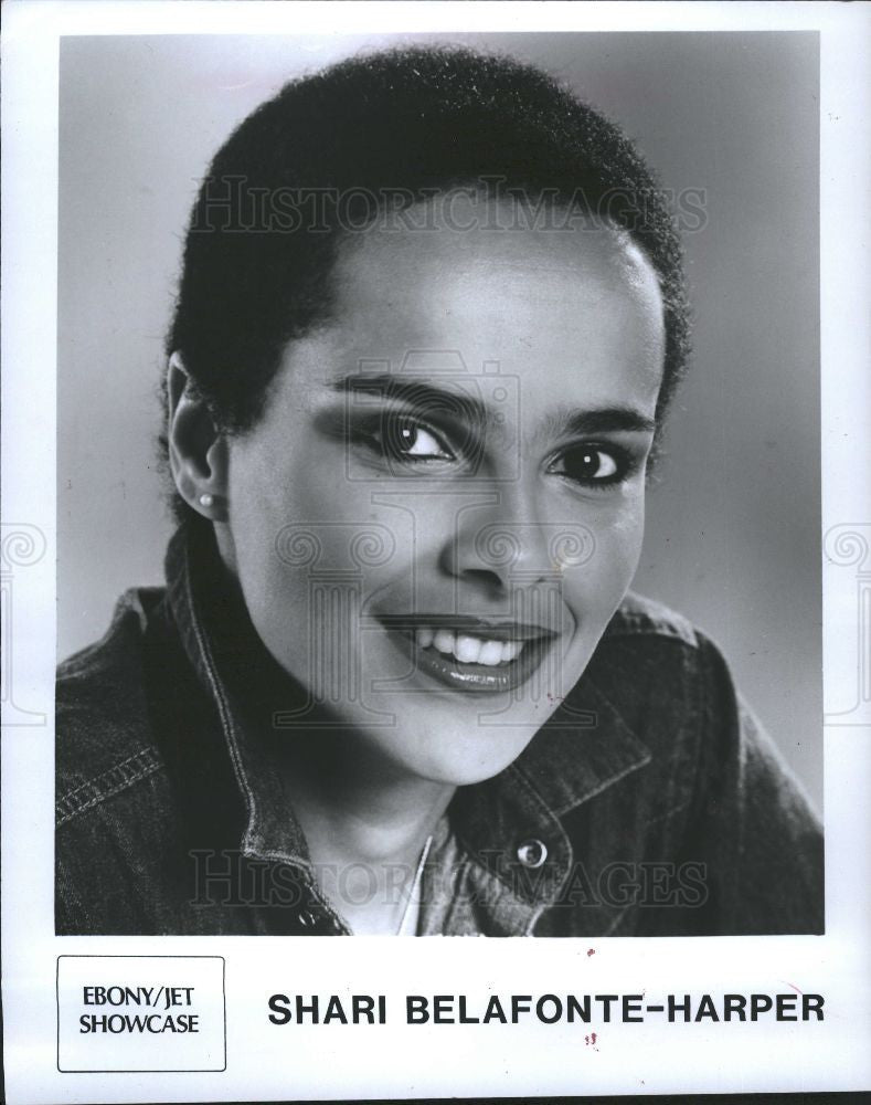 1987 Press Photo Shari Belafonte actress model singer - Historic Images