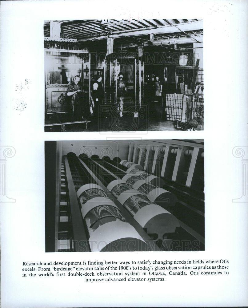 Press Photo Elevator - Historic Images