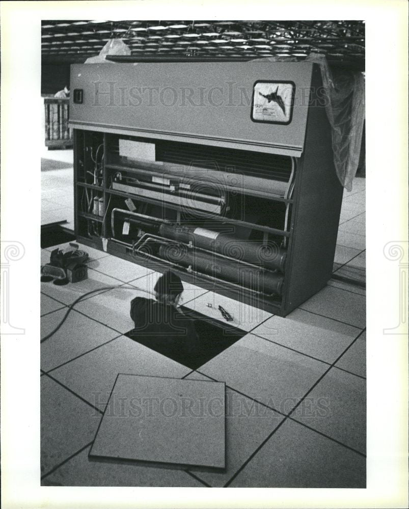 1985 Press Photo General Motors, EDS data center - Historic Images