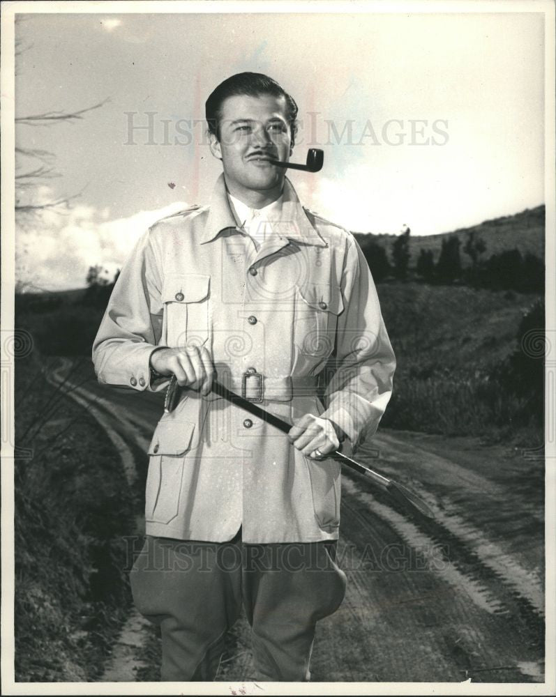 1989 Press Photo TURHAN BEY  film hero - Historic Images