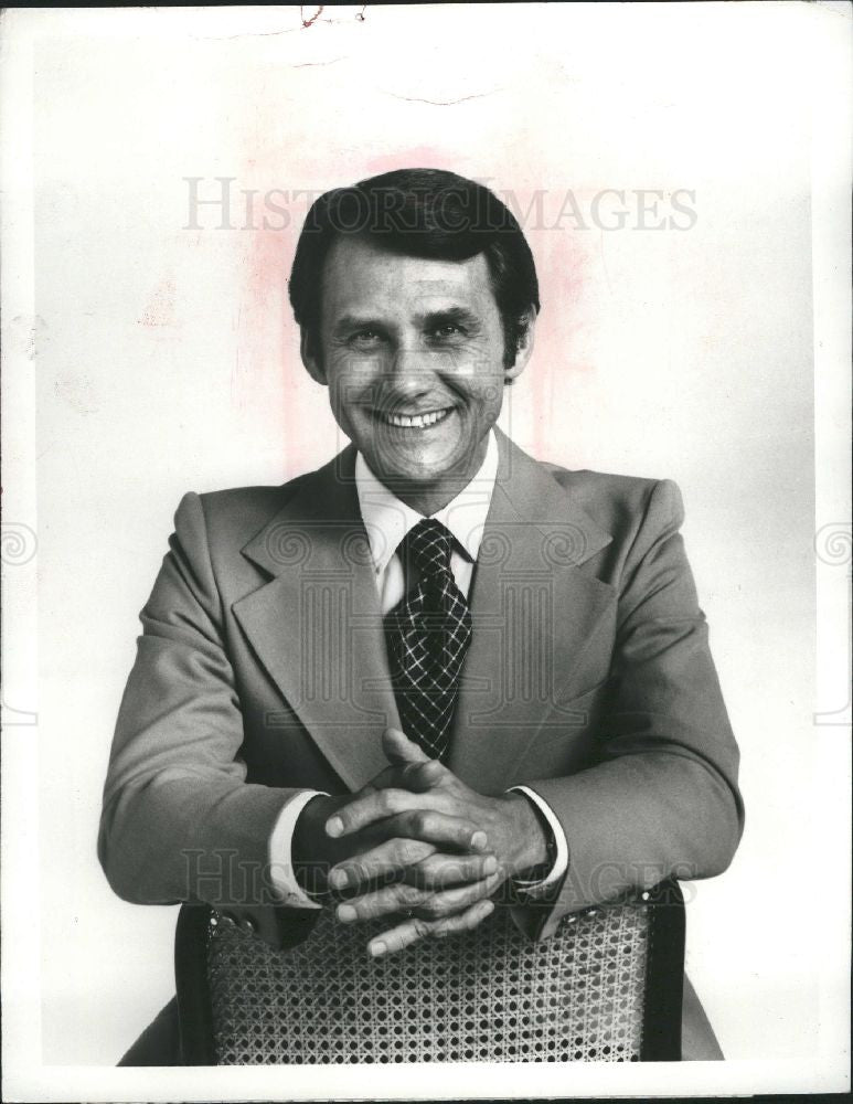 1974 Press Photo Bill Beutel Host AM America ABC TV - Historic Images