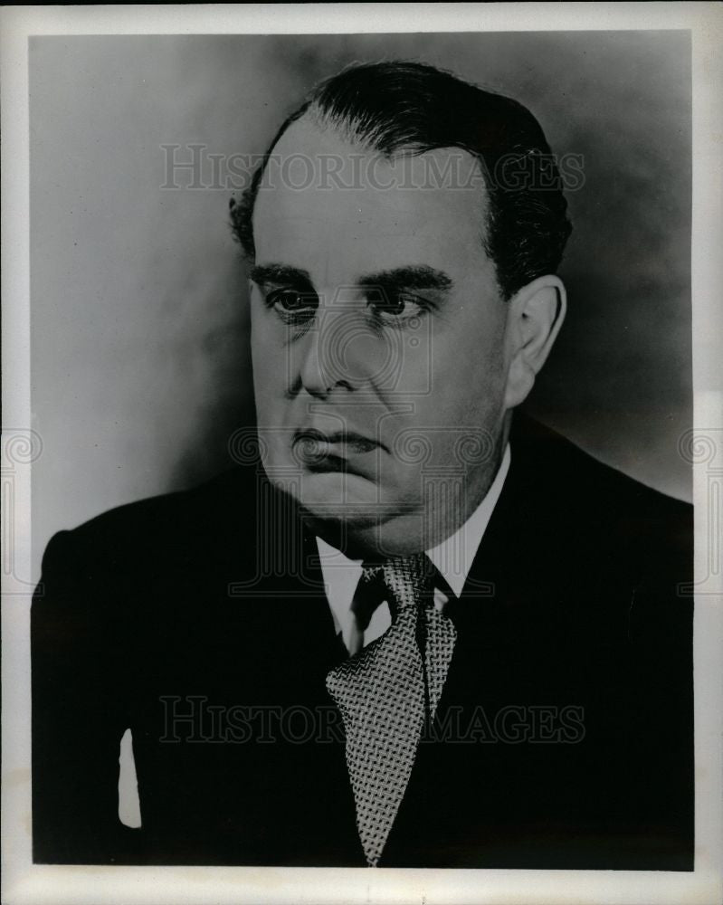 1955 Press Photo Robert Morley English film stage actor - Historic Images
