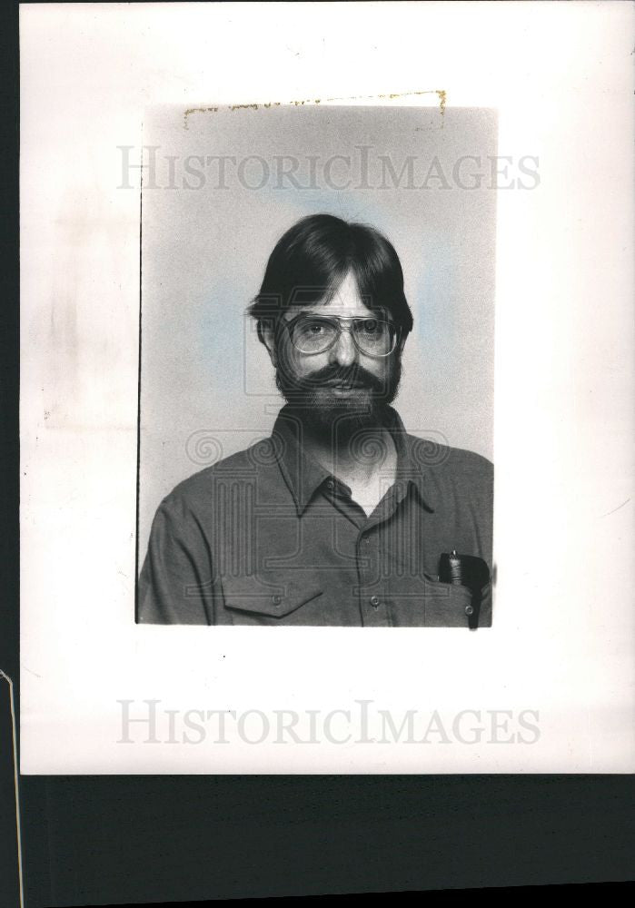 1990 Press Photo Michael Betzold Reporter - Historic Images