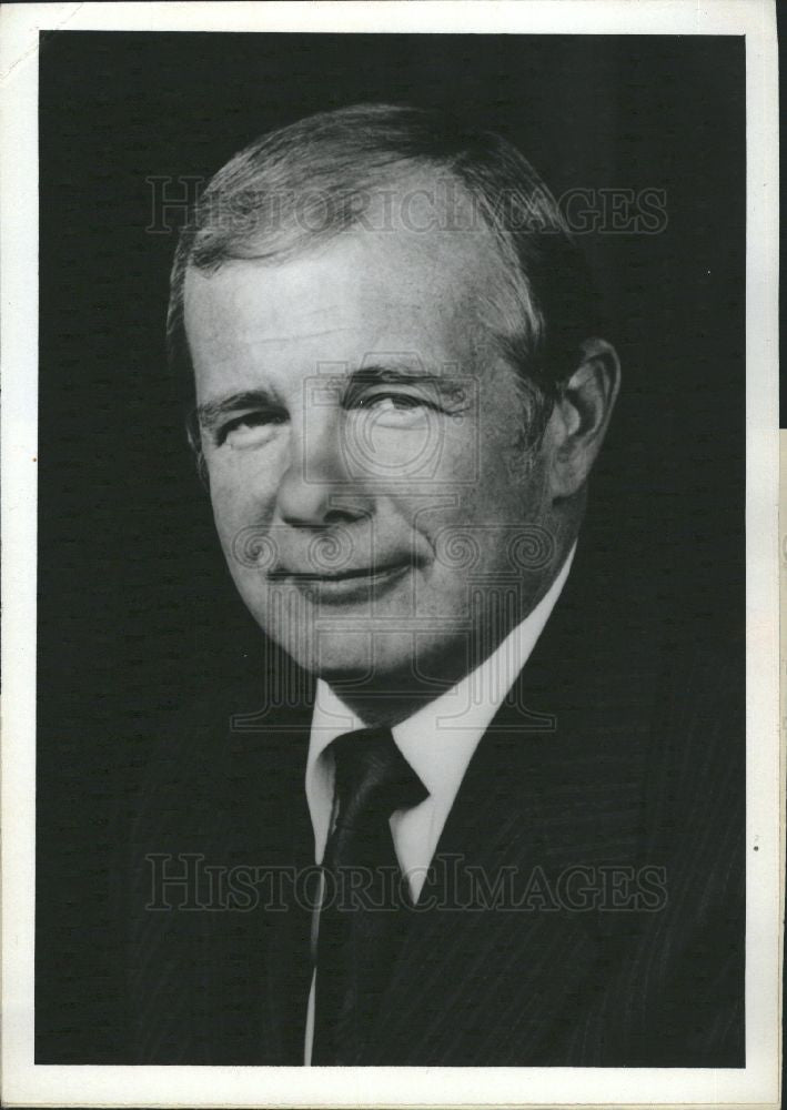 1976 Press Photo bennett bidwell vice president ford - Historic Images