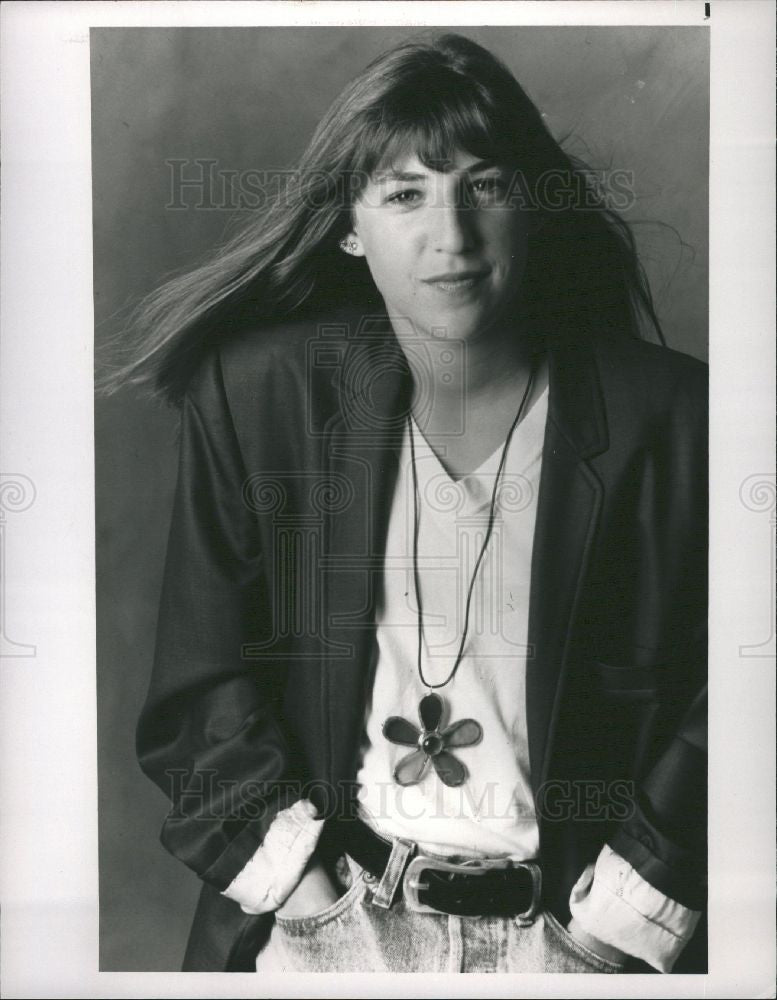 1993 Press Photo Mayim Bialik Blossom Russo - Historic Images