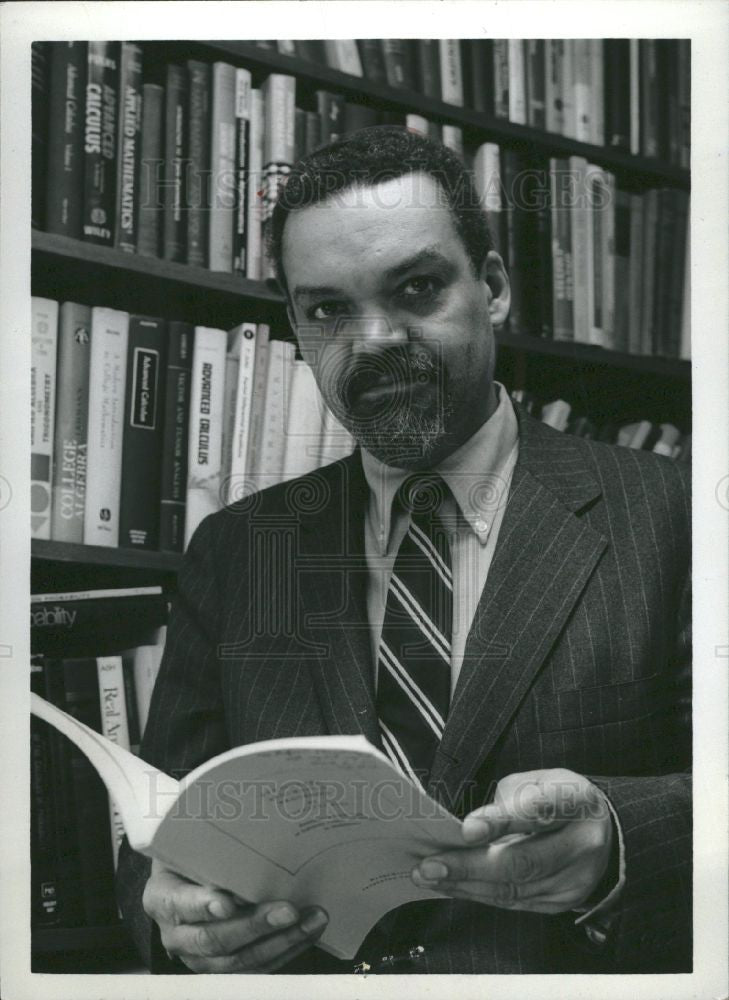 1973 Press Photo Bharucha-Reid, Dean, WSU. - Historic Images