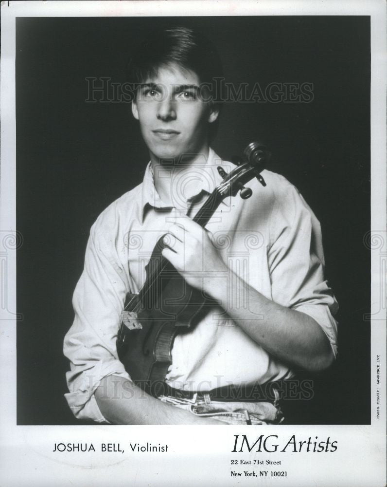 1988 Press Photo Grammy Award-winning violinist. - Historic Images