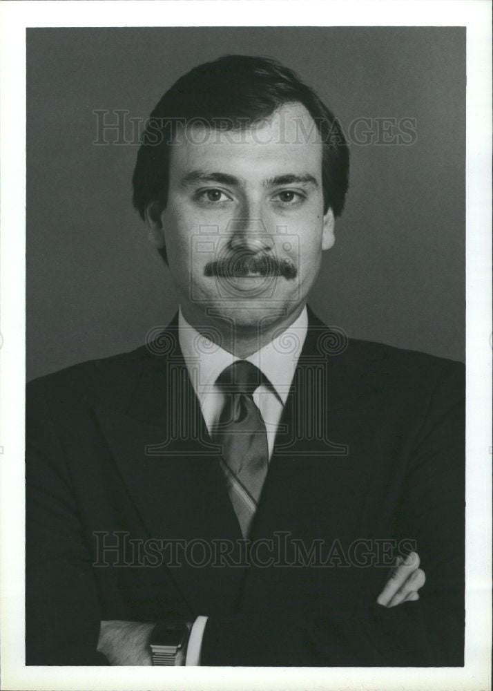 1987 Press Photo Joe Bell  Scottish lecturer - Historic Images