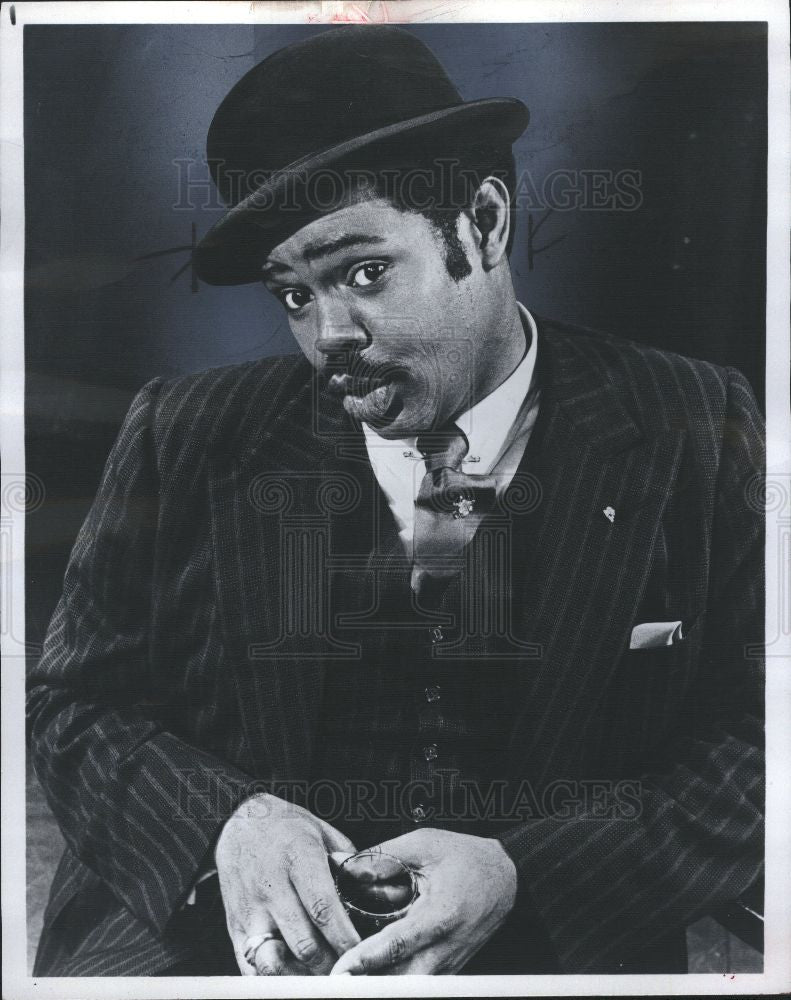1988 Press Photo Evan Bell Fats Waller singer jazzman - Historic Images