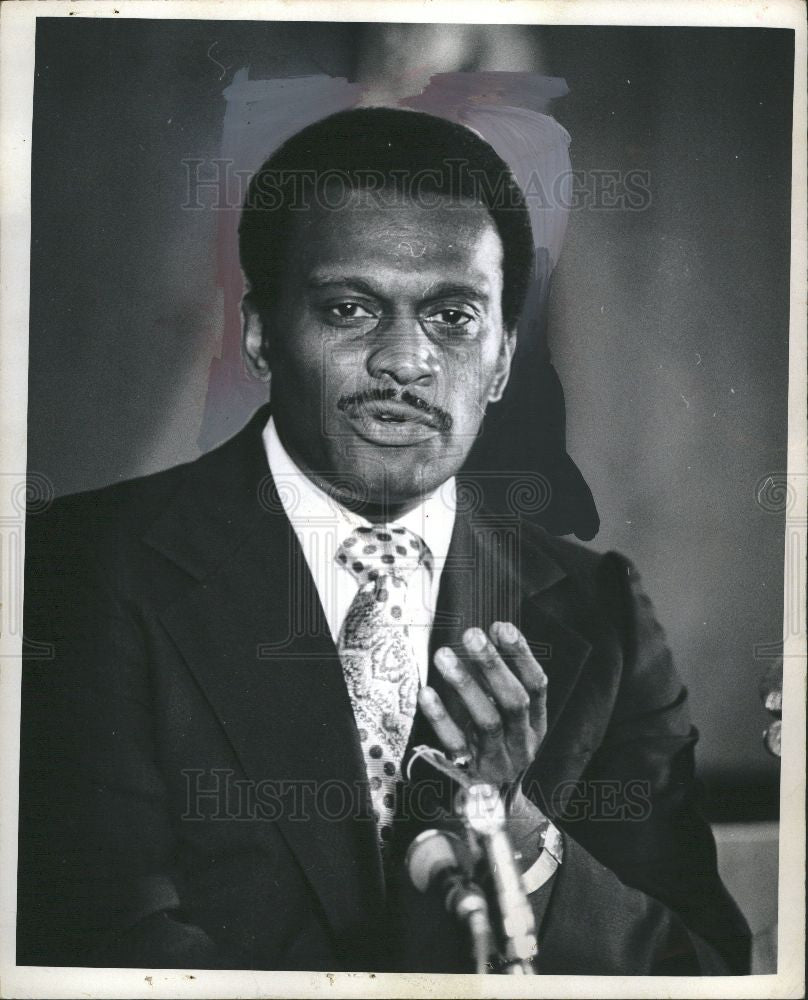 1972 Press Photo Judge Edward F. Bell politics 1972 - Historic Images
