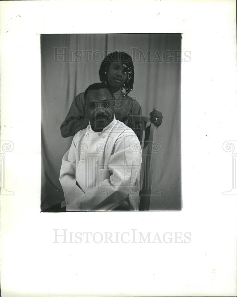 1993 Press Photo Bruce Bell, chef - Historic Images