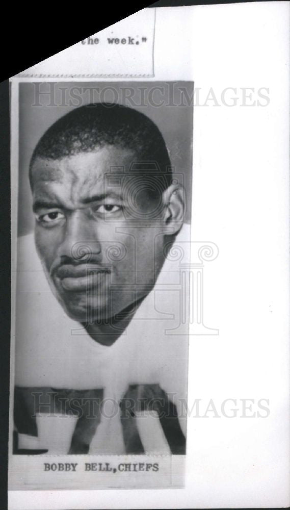 1965 Press Photo Bobby Bell American football - Historic Images