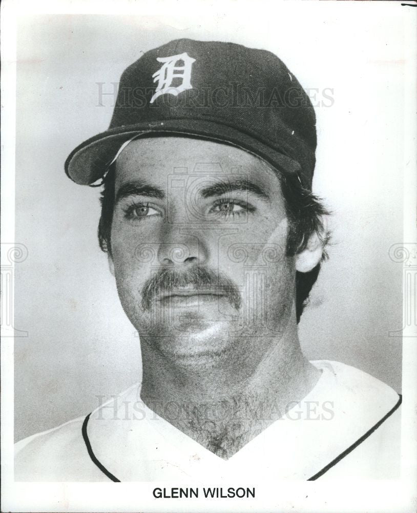 1983 Press Photo glenn wilson outfielder. - Historic Images