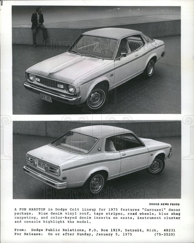 1975 Press Photo Carousel - Historic Images