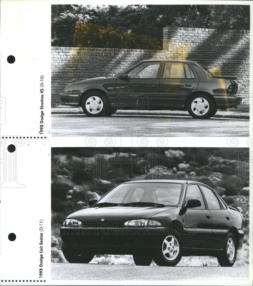 1992 Press Photo Dodge automobiles - Historic Images
