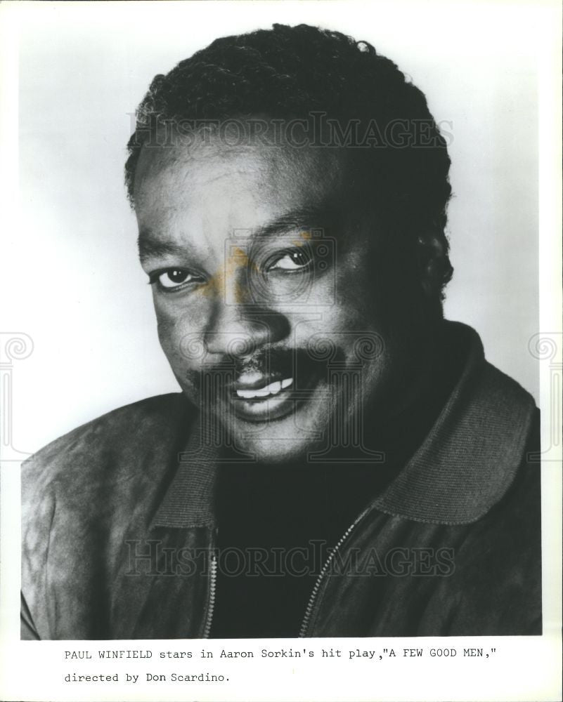 Press Photo Paul Winfield Television Film Actor - Historic Images