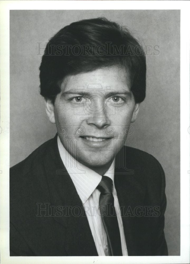 1989 Press Photo Tom Wilson, Pistons, Palace - Historic Images