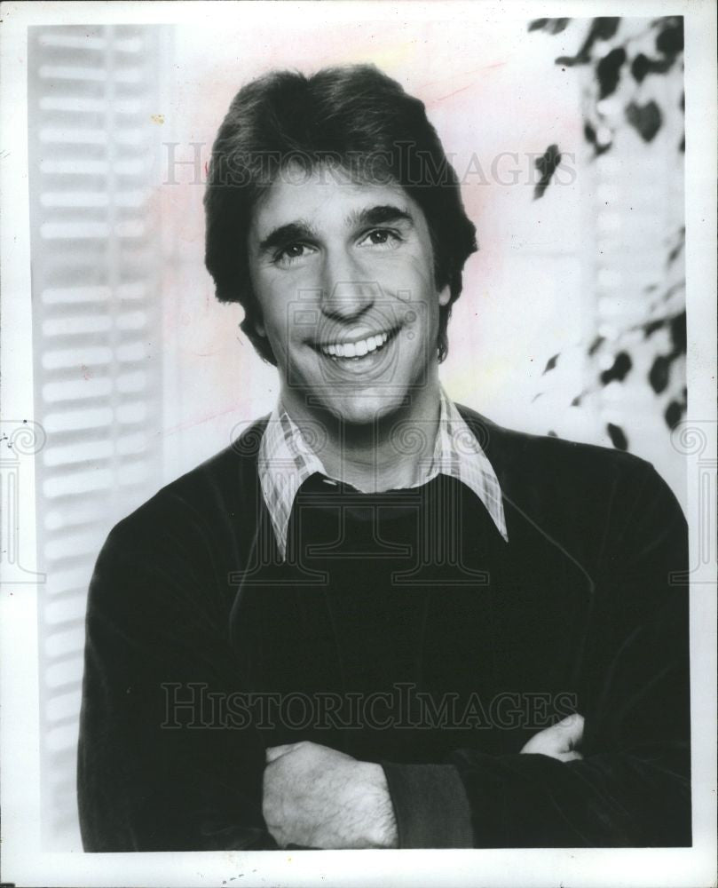 1979 Press Photo Henry Winkler actor Happy Days - Historic Images