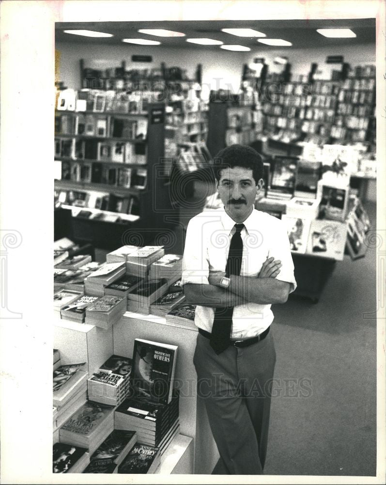 1987 Press Photo MARC WINKELMAN, iBROWSE, BLOOMFIELD. - Historic Images