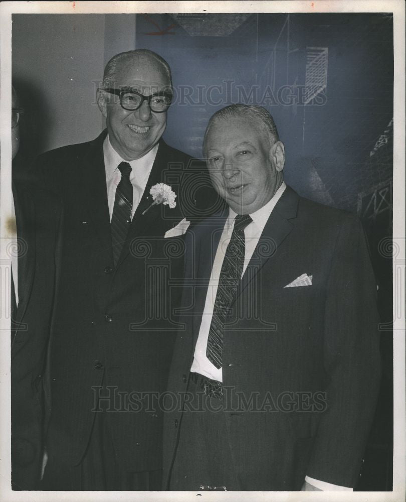 1961 Press Photo J Winkelman and Maurice Klein - Historic Images